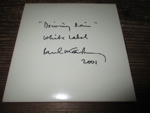【爆買い，高品質】 paul mccartney / driving rain white label RARE US盤6曲入りCD(Paul McCartney)｜売買されたオークション情報、yahooの商品情報をアーカイブ公開 - オークファン P