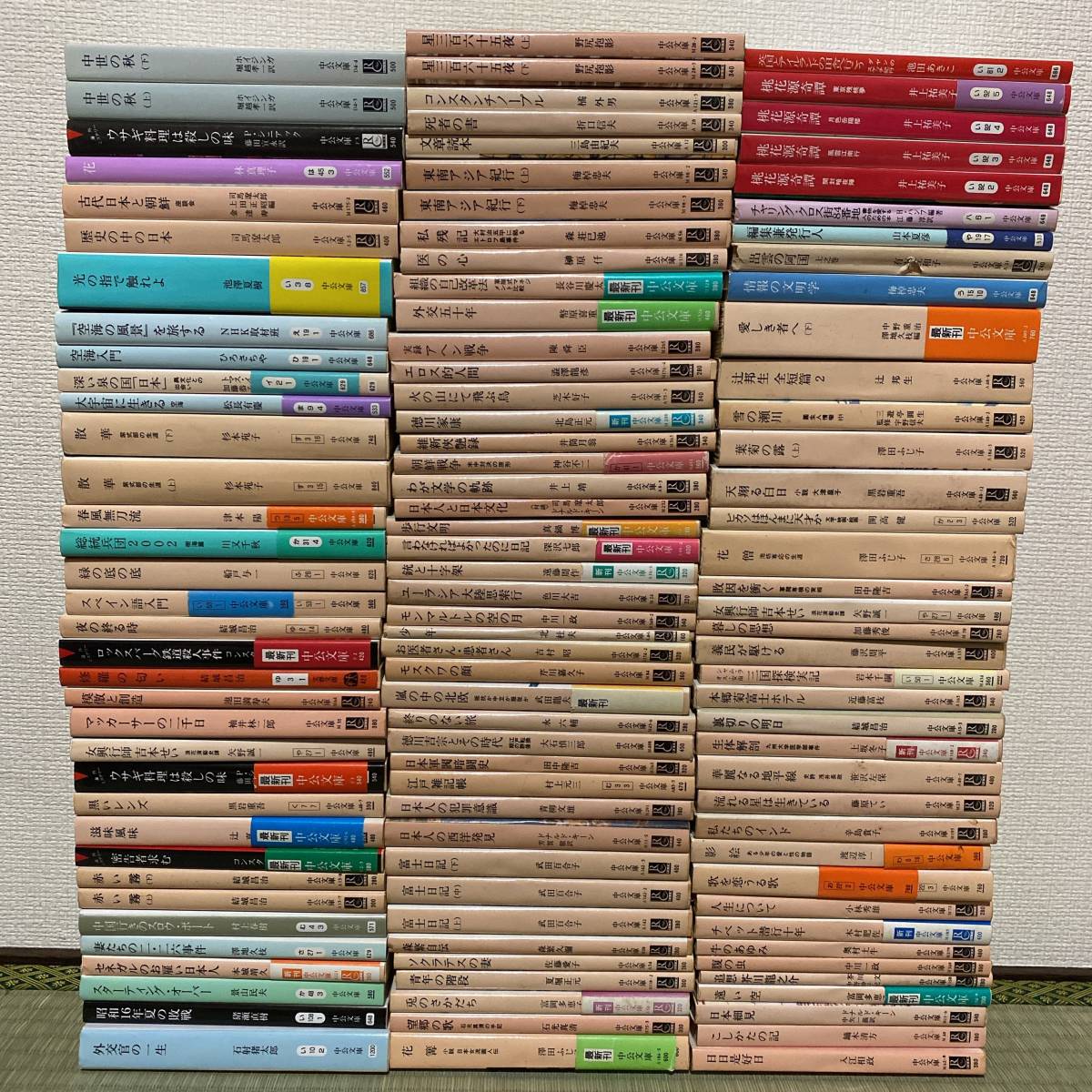 S177 中公文庫 計約110冊 まとめ 大量 小説 本 文庫 哲学 思想 精神 戦後史 数学 日本史 歴史 古事記 神話 芸術 法律 哲学 思想 売買されたオークション情報 Yahooの商品情報をアーカイブ公開 オークファン Aucfan Com