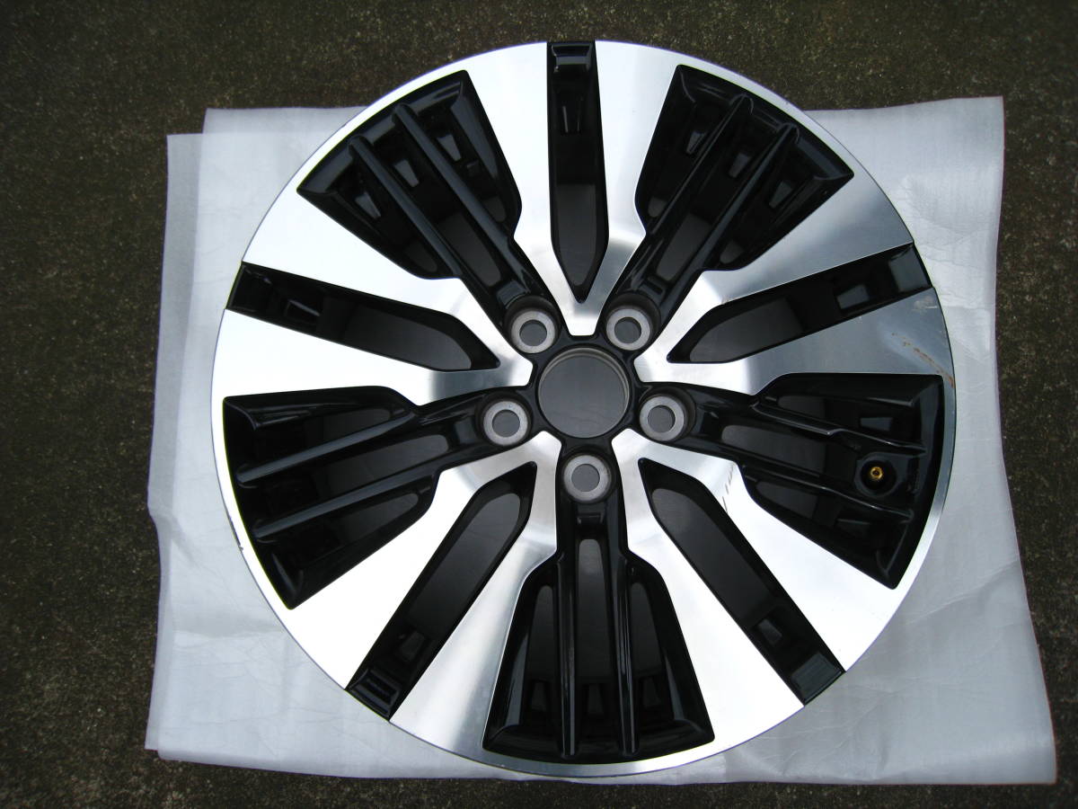 トヨタ 30系 アルファード ヴェルファイア 後期 ◆ 7.5J 5H PCD 114.3 インセット +45 // ノア ヴォクシー 1本 ☆ ＵＳＥＤ ☆