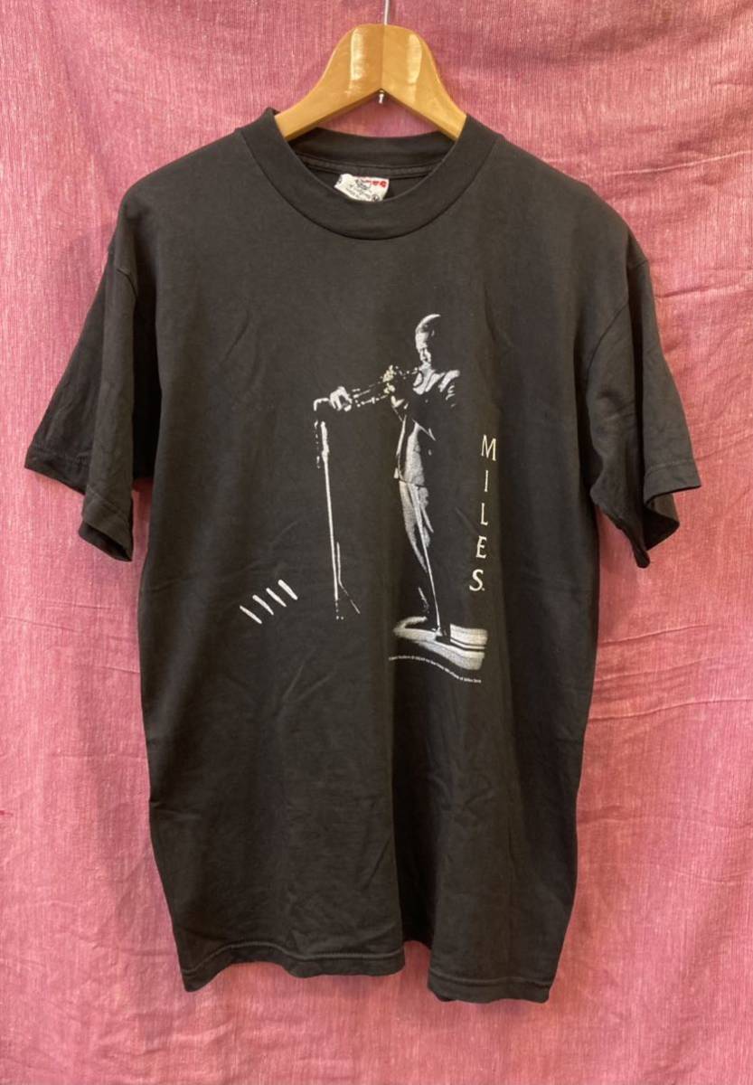 USED 90s ビンテージ マイルスデイヴィス Miles Davis Tシャツ L USA製 