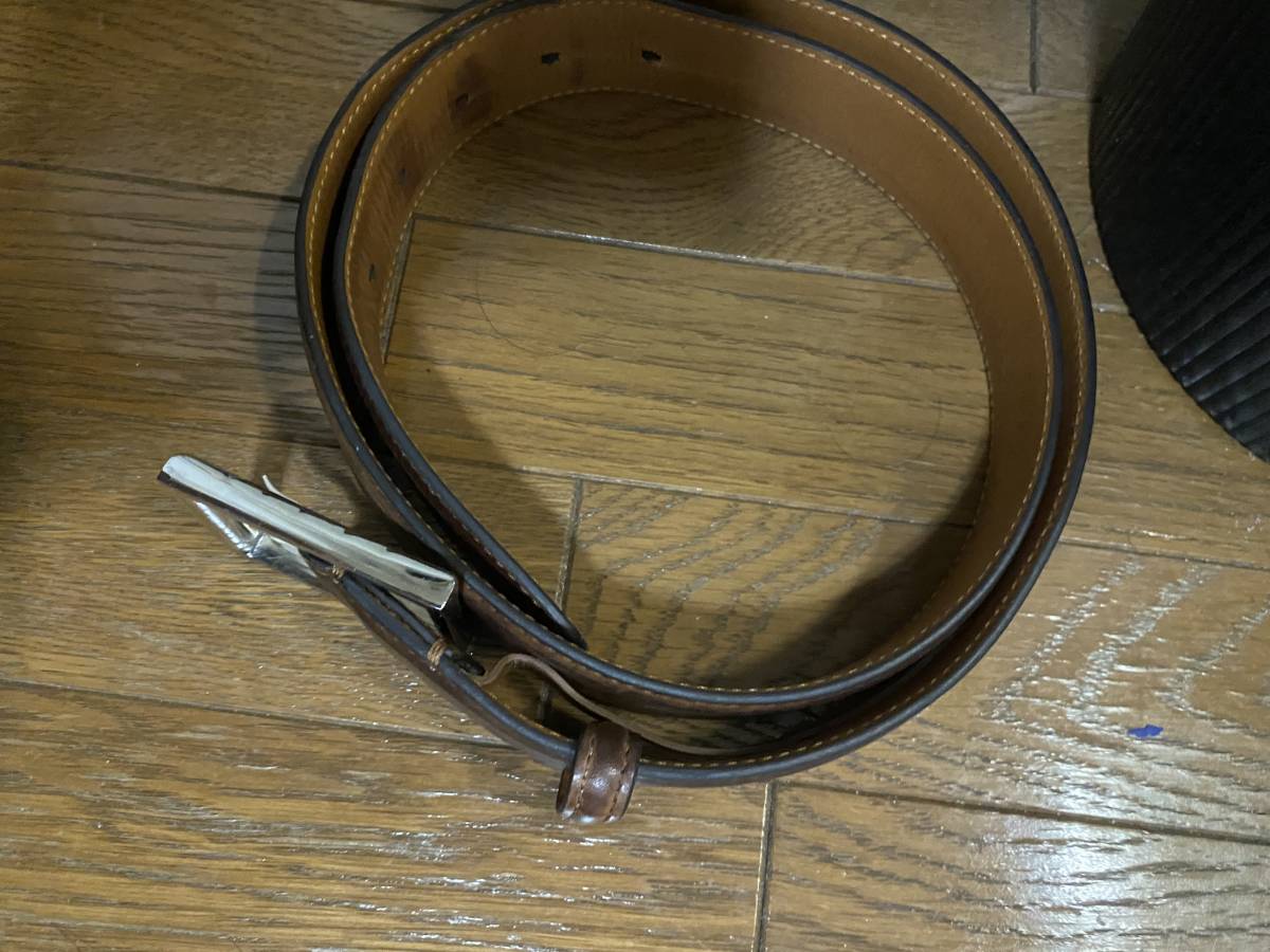 Berluti ベルルッティ スクエアバックル ブラウン系 ベルト 【公式通販】