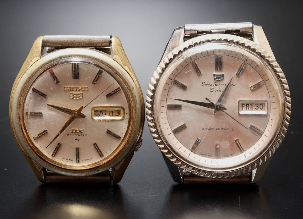 SEIKO セイコー デラックス 23石 0 2トーン文字盤 SEIKO 5 セイコー 