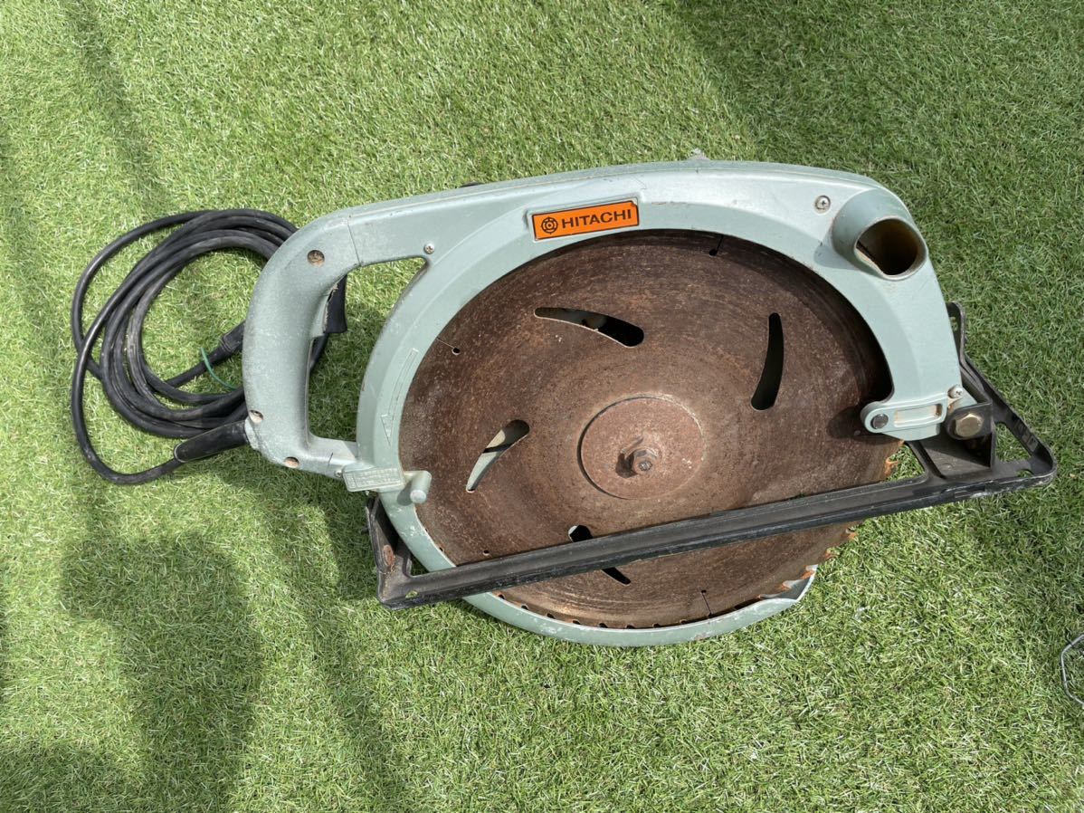 中古品 HITACHI 日立工機 305mm 卓上スライド丸のこ C12FSA 動作品