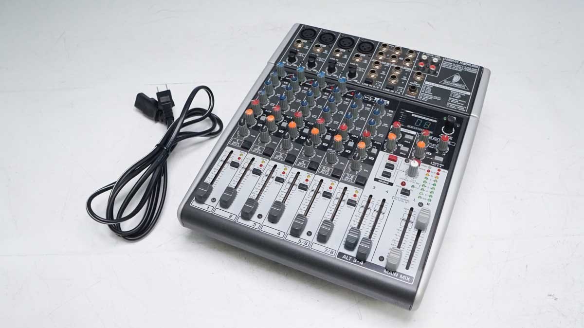 ジャンク】 BEHRINGER ベリンガー アナログミキサー XENYX X1204USB