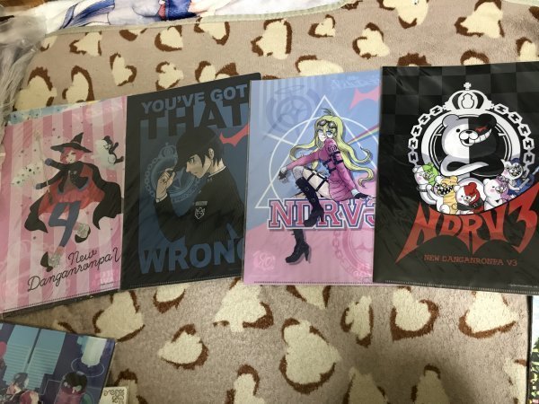 142クリアファイル ダンガンロンパV3 リッスンフレーバー コラボ特典