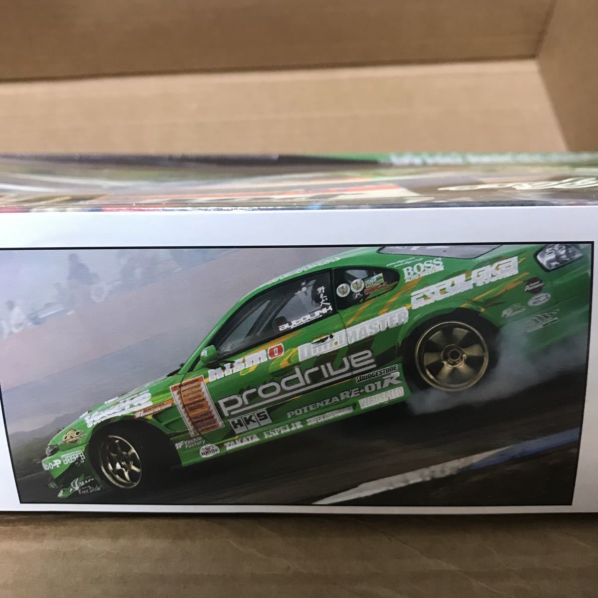 1/24 アオシマ 圭 オフィスS15シルビア ドリフト D1グランプリシリーズ 