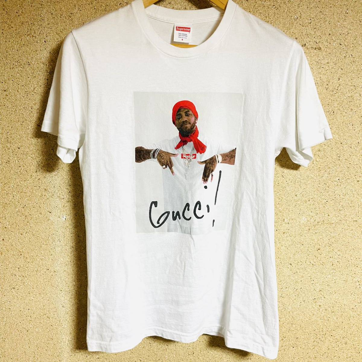 Supreme Gucci Mane Tee White S 16aw 白 グッチ メイン