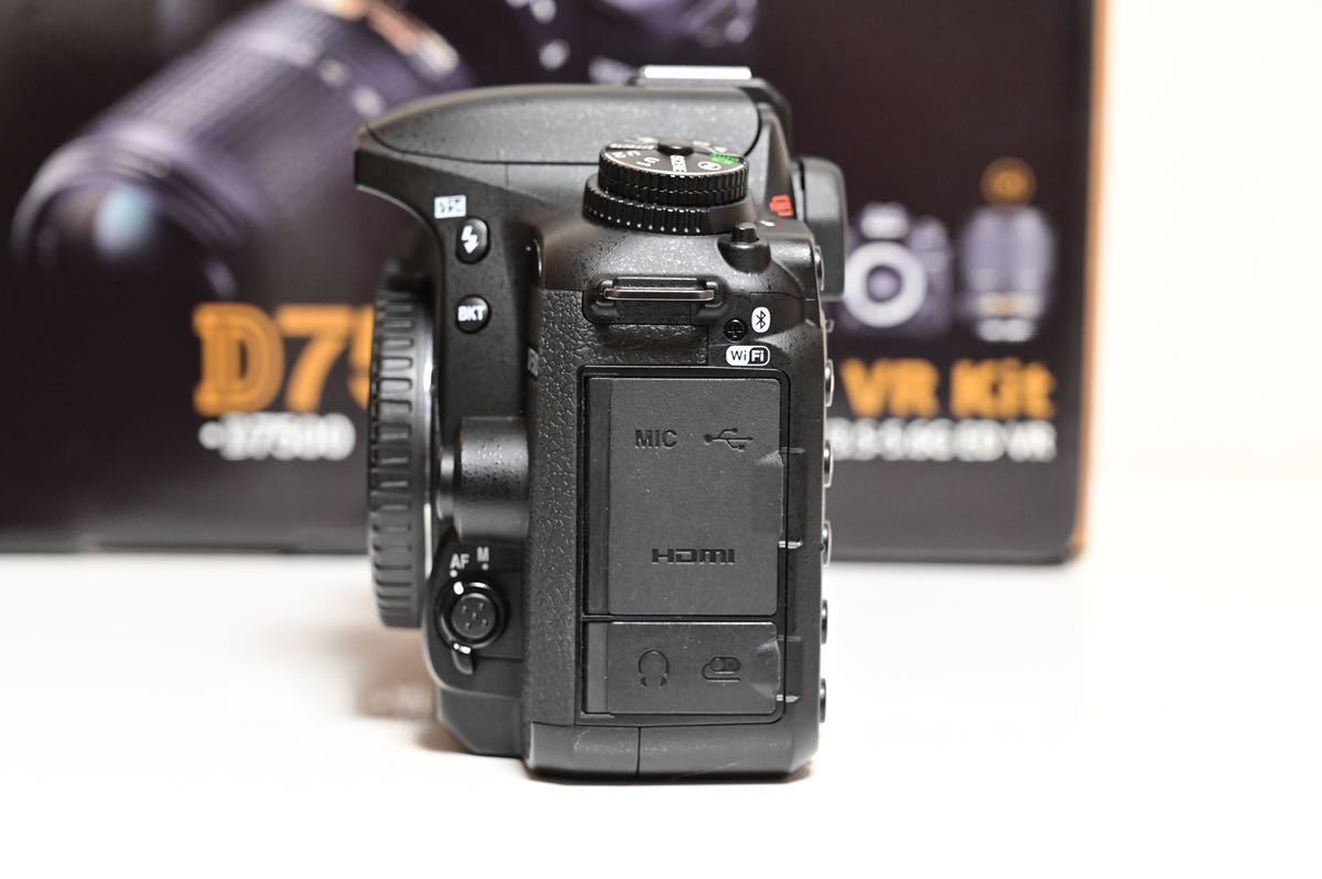 Nikon D7500 レンズキットAF-S 18-140mm ＋AF-P 70-300mm 中古 美品_5