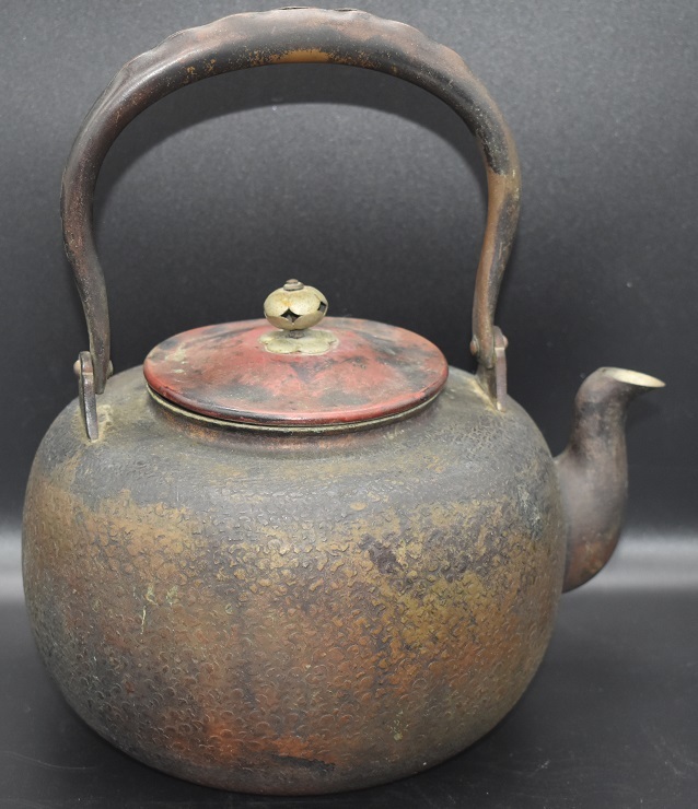 玉川堂　鎚起銅器　やかん 無形文化財 鎚起銅器 藤巻百貨店 GYOKUSENDO 鎚起銅器「玉川堂」- 日本酒を