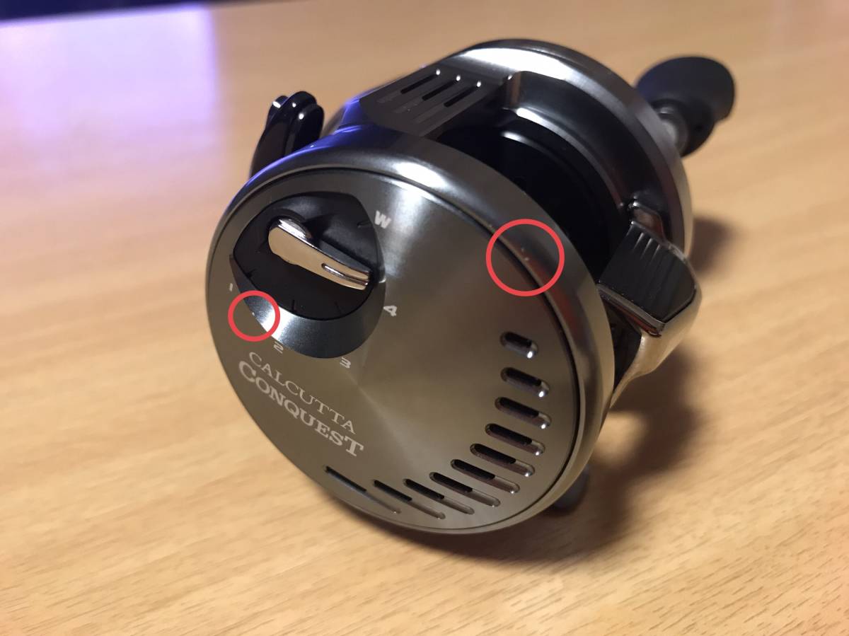 かなり美品 シマノ 19 カルカッタ コンクエスト DC 200 右巻き シマノ