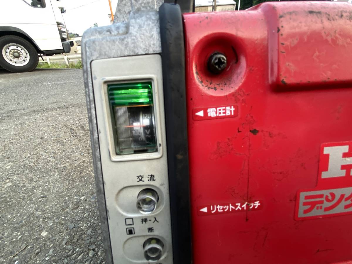 ホンダ 整備済 450W 4サイクル 発電機 非常時等に取説も見れる ホンダ 