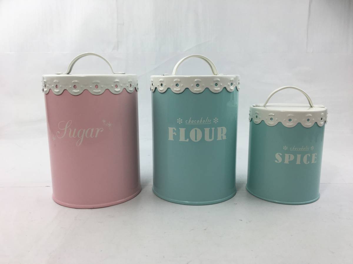 Y チョコホリック キャニスター 3点 おまとめ ミント ピンク 保存容器 オシャレ キッチン用品 小麦粉 砂糖 スパイス 08 13 保存容器 売買されたオークション情報 Yahooの商品情報をアーカイブ公開 オークファン Aucfan Com