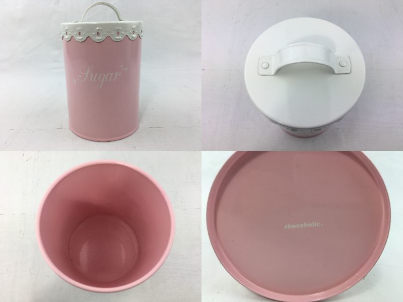 Y チョコホリック キャニスター 3点 おまとめ ミント ピンク 保存容器 オシャレ キッチン用品 小麦粉 砂糖 スパイス 08 13 保存容器 売買されたオークション情報 Yahooの商品情報をアーカイブ公開 オークファン Aucfan Com