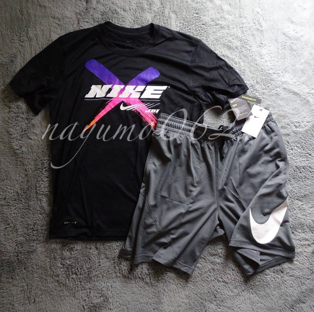 新品 正規品 サイズXL NIKE ナイキ 上下 セットアップ DRI-FIT 黒