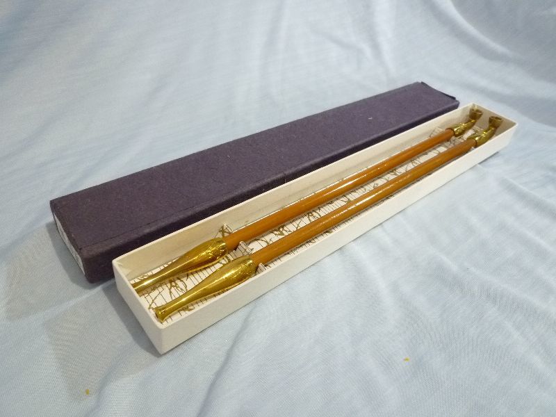 木村清五郎作 銀杏彫　煙管　一双 共箱　共布　未使用品 煙管 一双 銀杏 裏千家 煙管（キセル）一双 | 小林漆陶 裏千家の通販