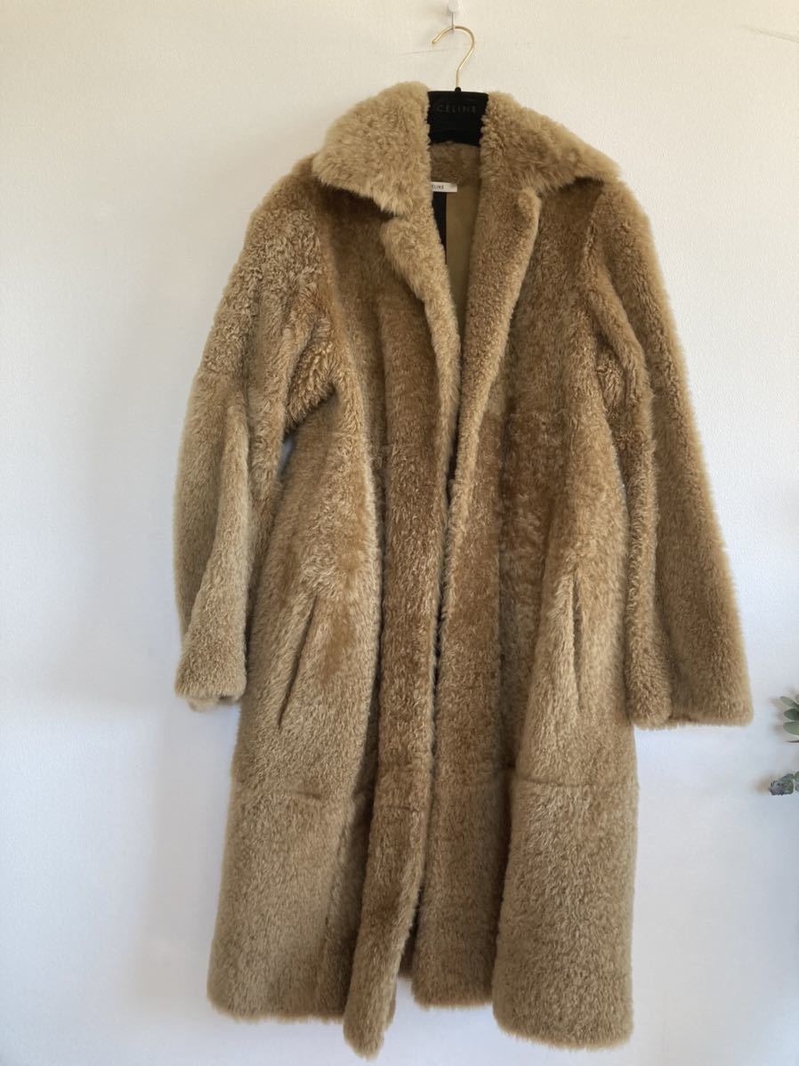 1円 CELINE セリーヌ レザー ゴールド金具 ショルダーバッグ クロス