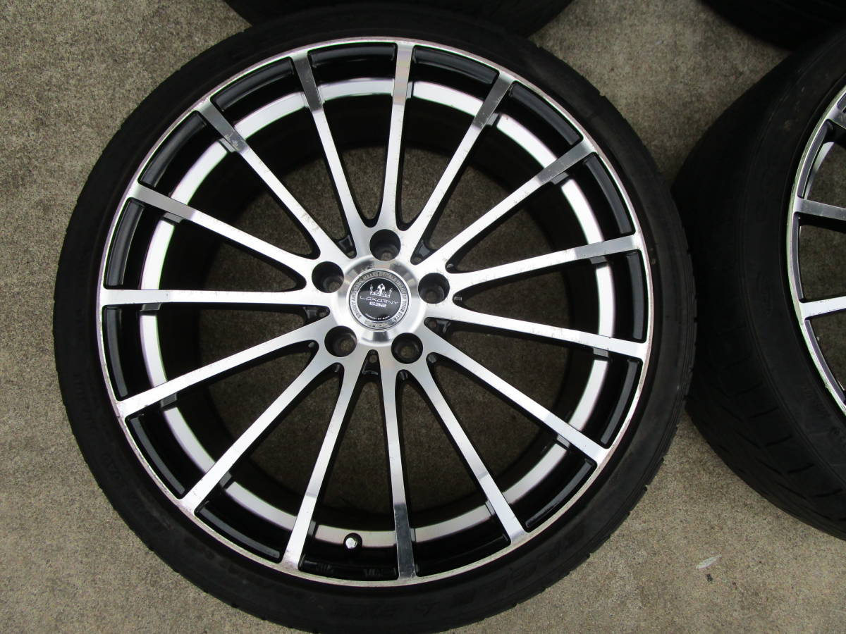 632　Laxarny　20インチ　8.5J+36　114.3/5H　ハブ径73ｍｍ　グッドイヤー　245/35Ｒ20　4本　アルファード ヴェルファイア 等 BADX LOXARNY ロクサーニ ハリアー RAV4 ロクサーニ・ディーヴァダブルフェイス（632
