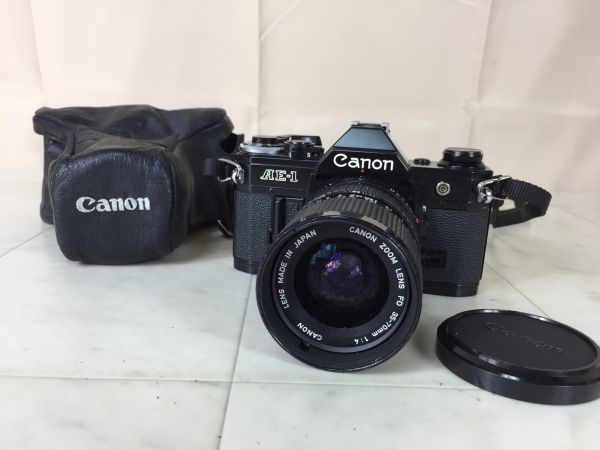 送料無料，格安】 カメラ Canon キャノン AE-1/レンズ CANON ZOOM FD