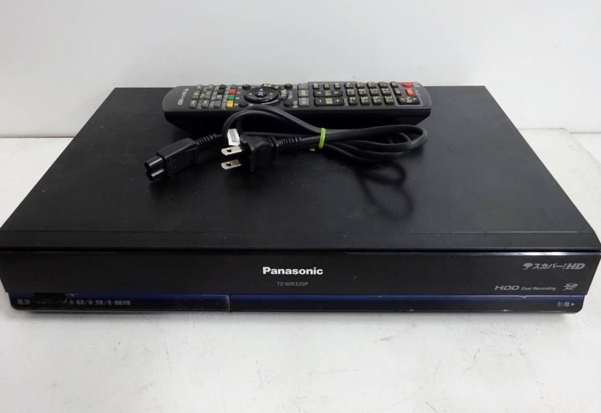 Panasonic TZ-WR320P スカパー！プレミアムサービスDVR ダブル