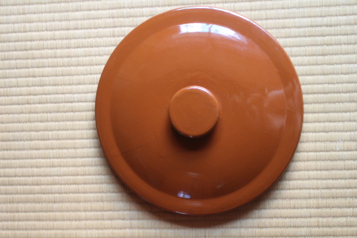 即決□味噌かめ12号フタ付き寸胴型常滑焼き蓋□直径32×50cm 味噌かめ蓋