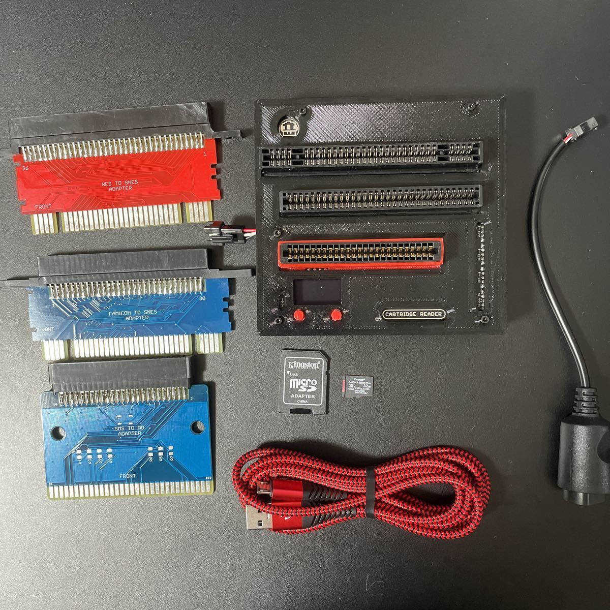 Cartreader レトロローム吸い取り器 レトロゲームROM吸出し機 Cart 