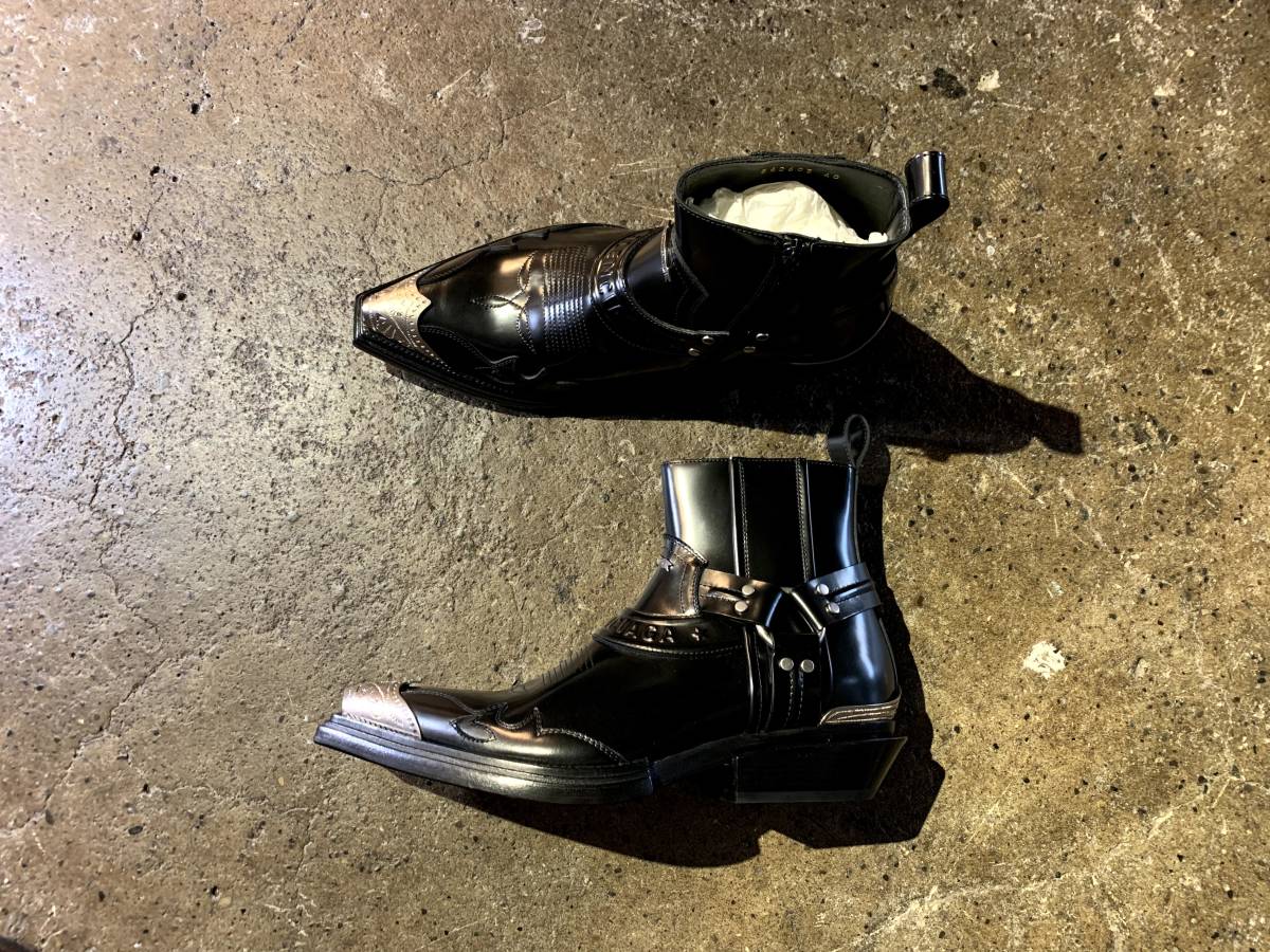 BALENCIAGA 19SS SANTIAG ANKLE BOOTS 40 2019SS バレンシアガ サイド 