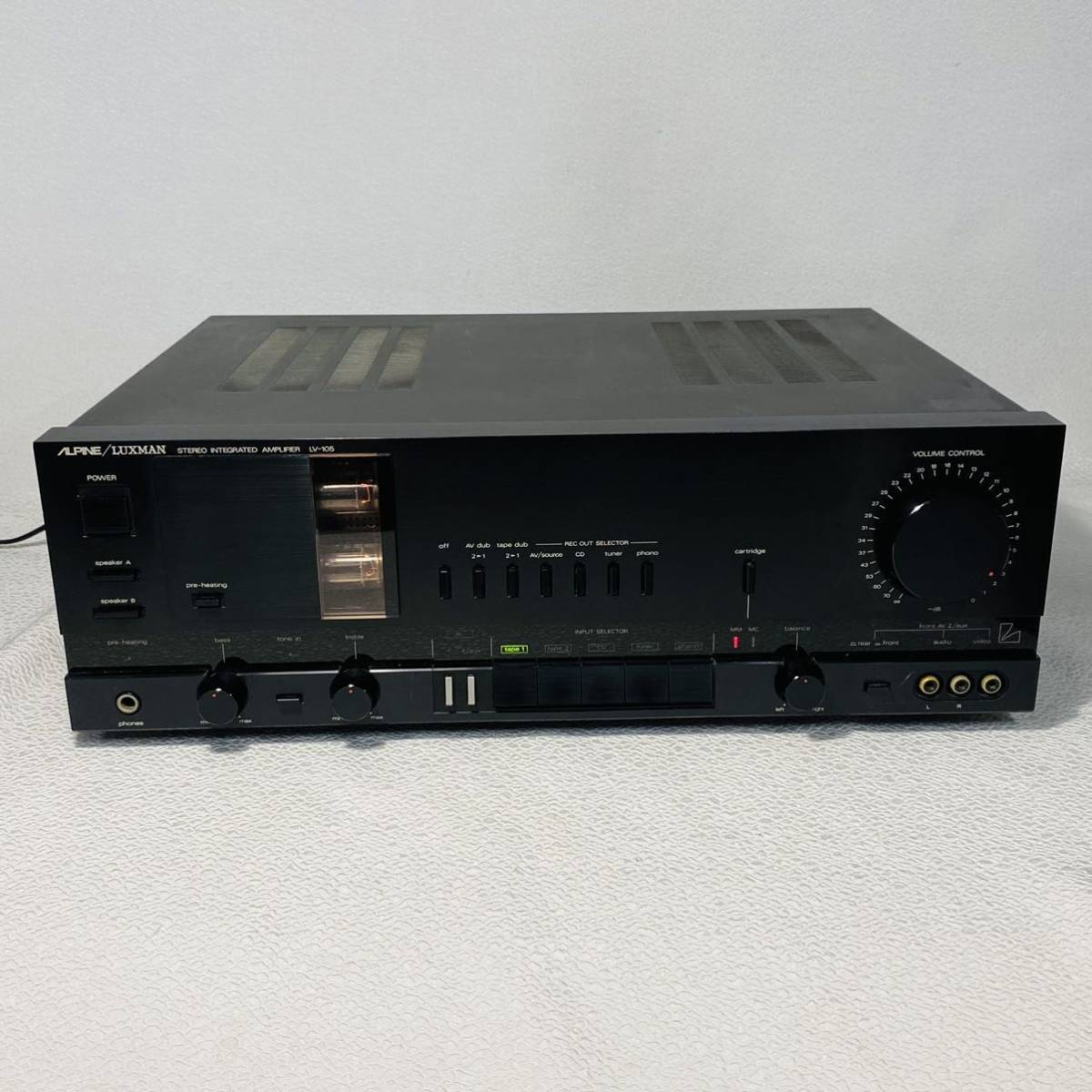 ALPINE LUXMAN アルパイン ラックスマン LV-105 ハイブリッド