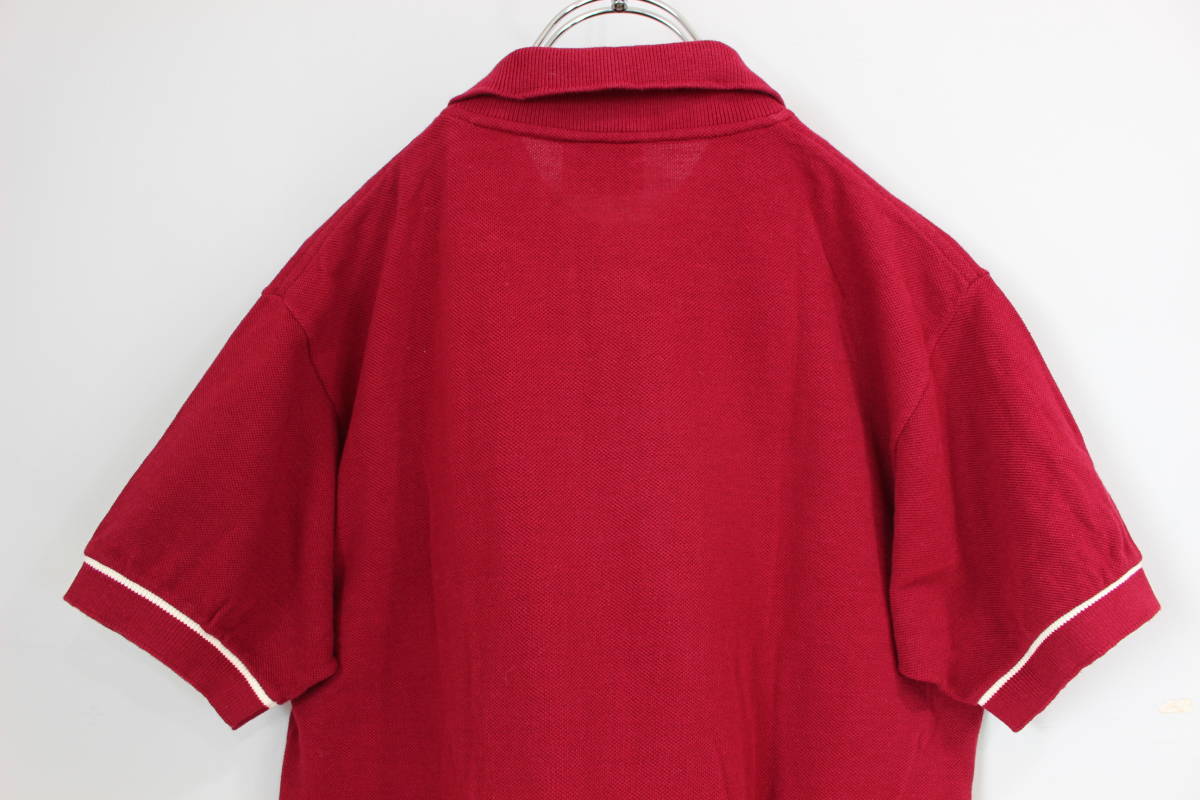 60~70s/ヴィンテージ/ラコステ/LACOSTE/フランス製/ポロシャツ/ライン 