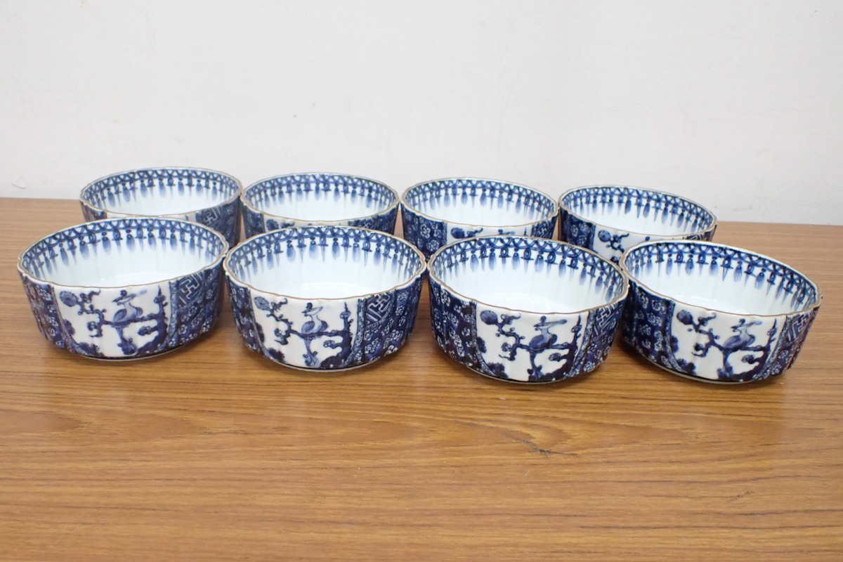 加藤利昌 京焼 ☆ 公式通販 祥瑞花鳥湯呑み 清水焼 客の中古品・新品・
