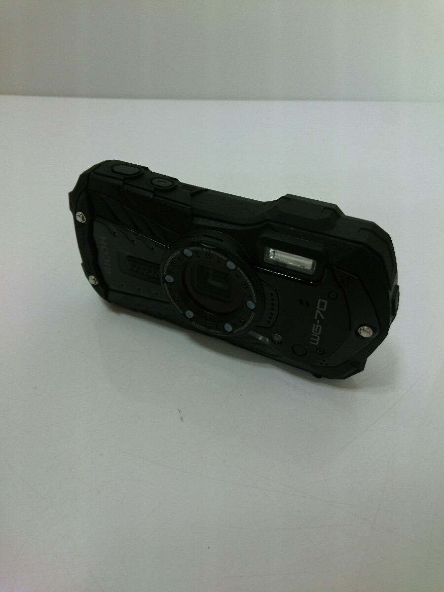 RICOH◇コンパクトデジタルカメラ WG WG-70 BLACK 【公式通販】