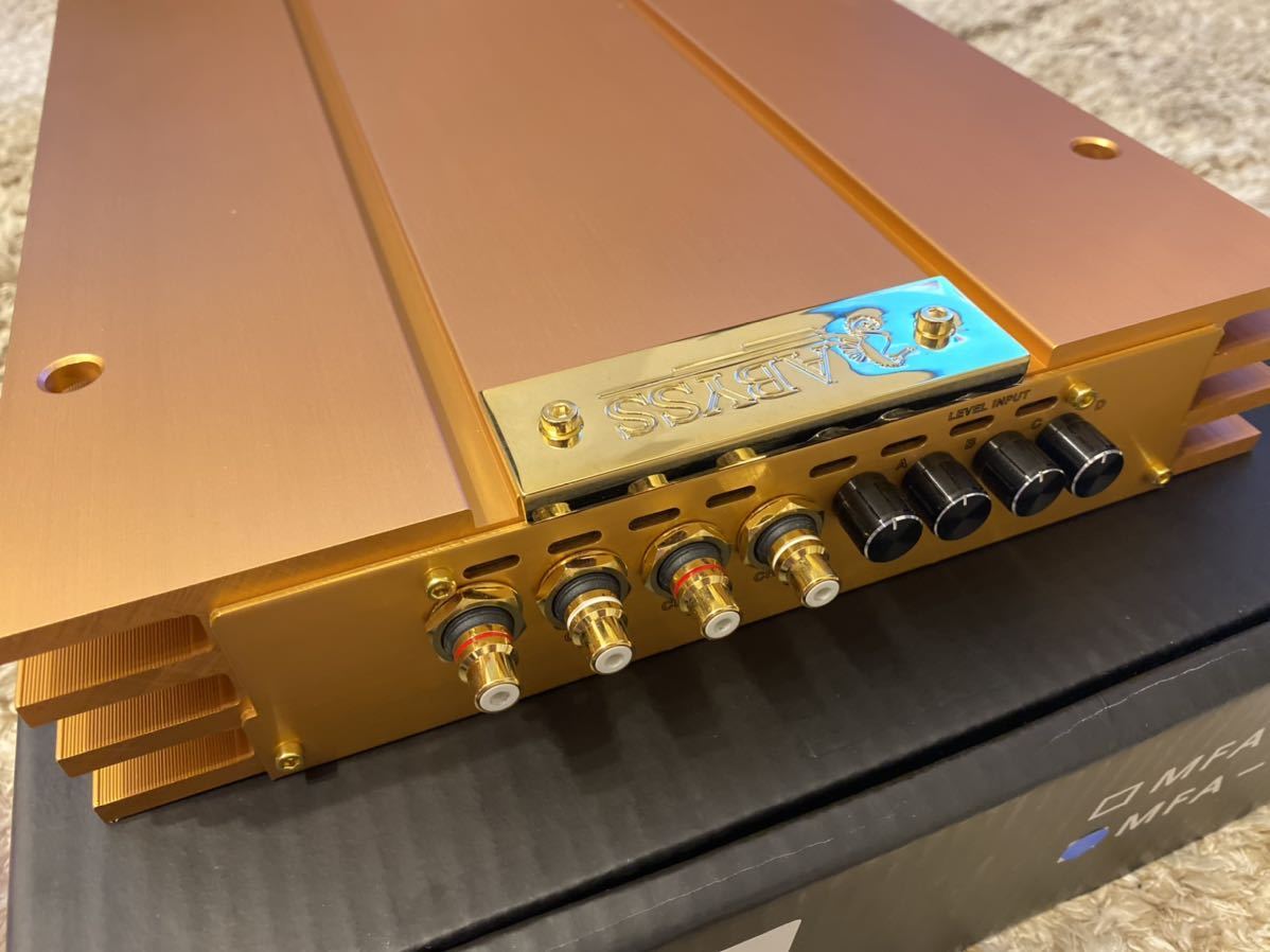 美品】ABYSS MFA-7 4CH アンプ 125w×4ch 箱取説あり ABYSS - Yahoo!
