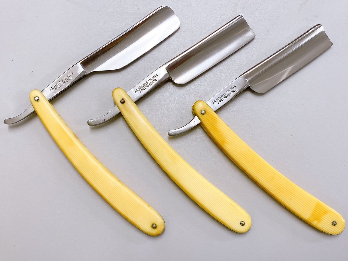 G∀240 西洋剃刀 ヘンケルス ドイツ ゾーリンゲン 17 J.A.HENCKELS