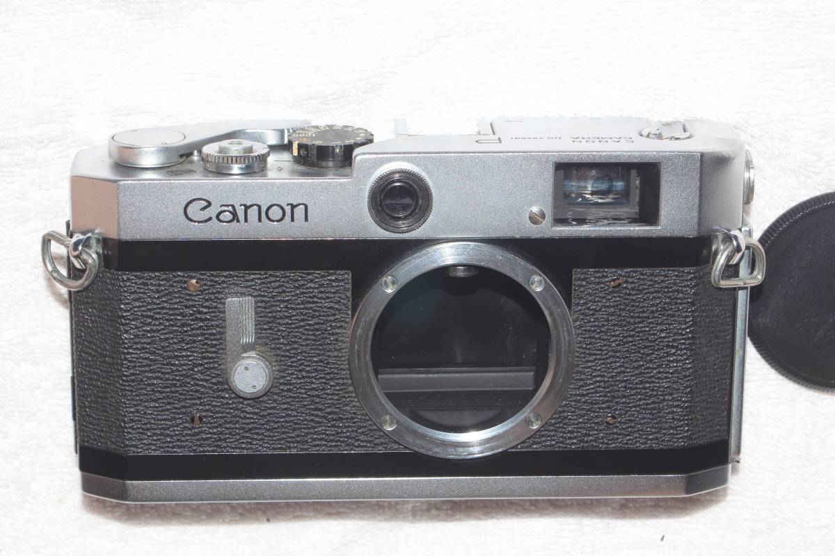 Canon P ボディ レンジファインダー 動作品 キヤノン CANON P ボディ シルバー Lマウント レンジファインダー P