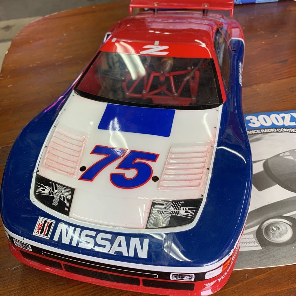タミヤ RC NISSAN 300ZX IMSA GTO Cカーシャーシ 田宮模型