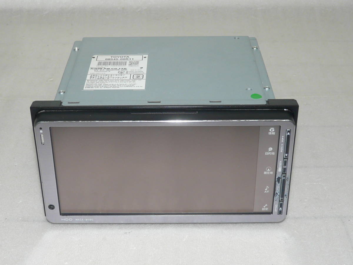 HDDナビ トヨタ純正 NHZT-W58 NHDT-W57 トヨタ純正地デジHDDナビ 汎用