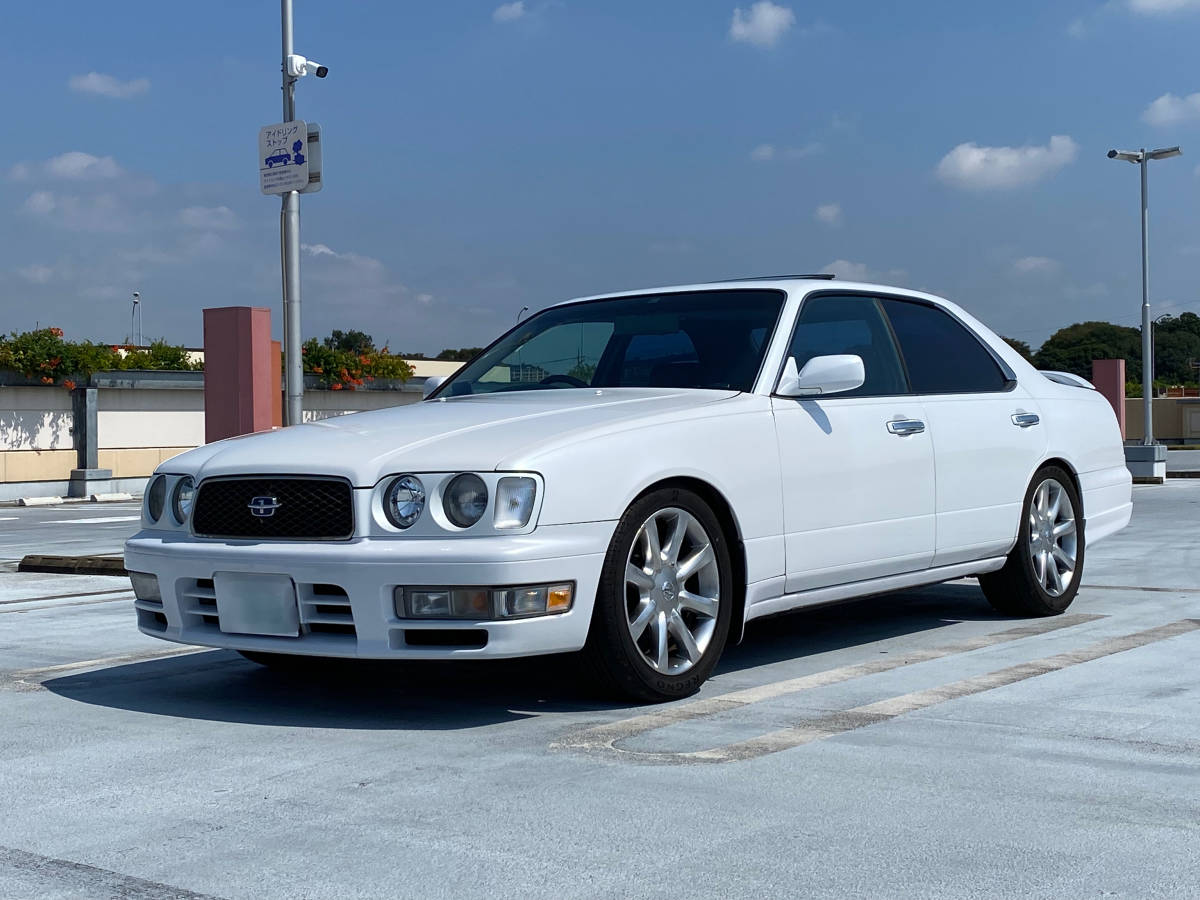 日産 グロリア Y33 グランツーリスモアルティマ 美車 黒本革 