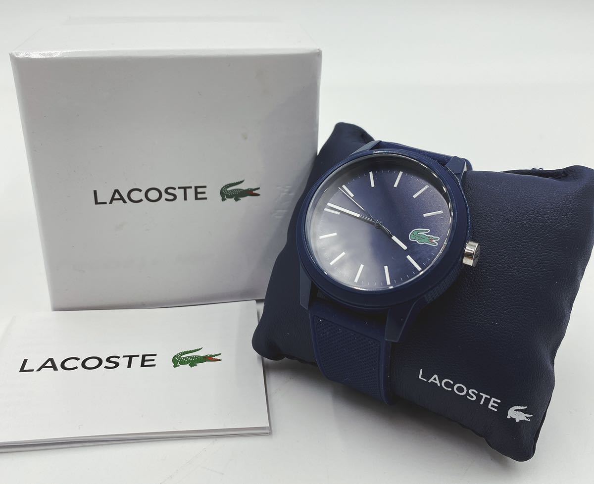 腕時計 LACOSTE ラコステ LC.79.1.47.2905 紺 中古 a734