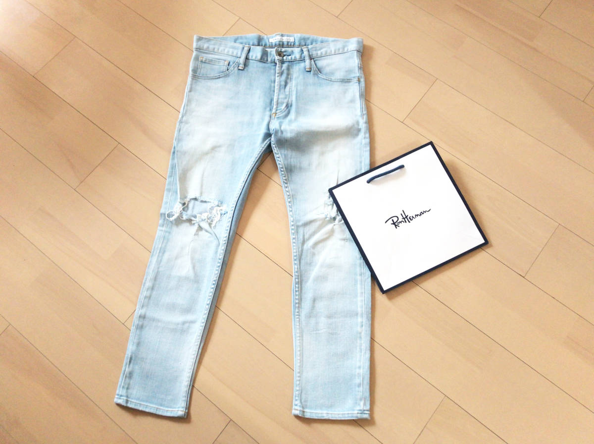 RHC デニム ダメージ加工 ロンハーマン ストレッチ PURPLE BRAND