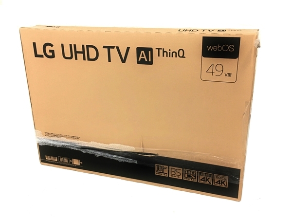 LG 49型 液晶テレビ 49UN7400PJA IPS 4K対応 液晶 49インチ 未使用品 楽