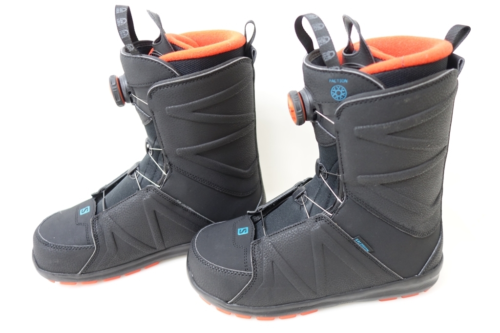 サロモン　Salomon Faction スノーボードブーツ 黒 27.5cm 中古 キレイ 14/15 SALOMON MANTIS BOA メンズ27.5cm スノーボード