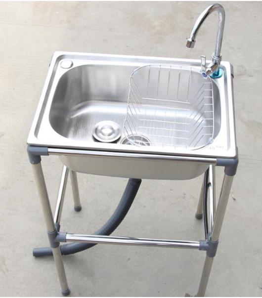 新品推薦☆流し台 屋外 ステンレス 水栓付き ガーデンシンク 家庭用 アウトドア