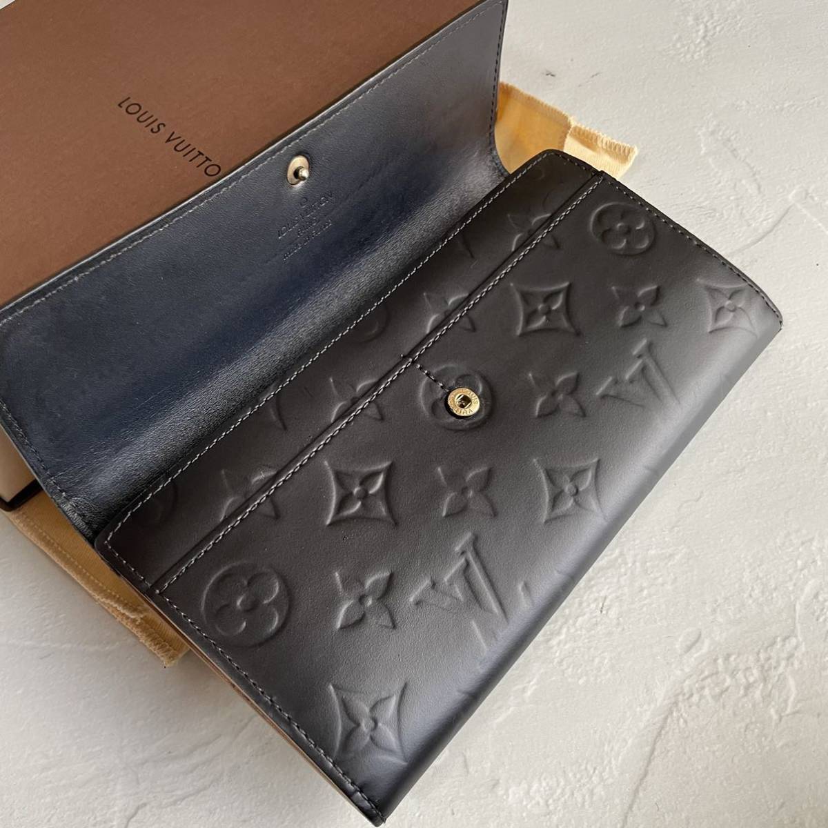ルイヴィトン 1円☆美品☆ ブラック 黒 ジッピーウォレット 長財布 