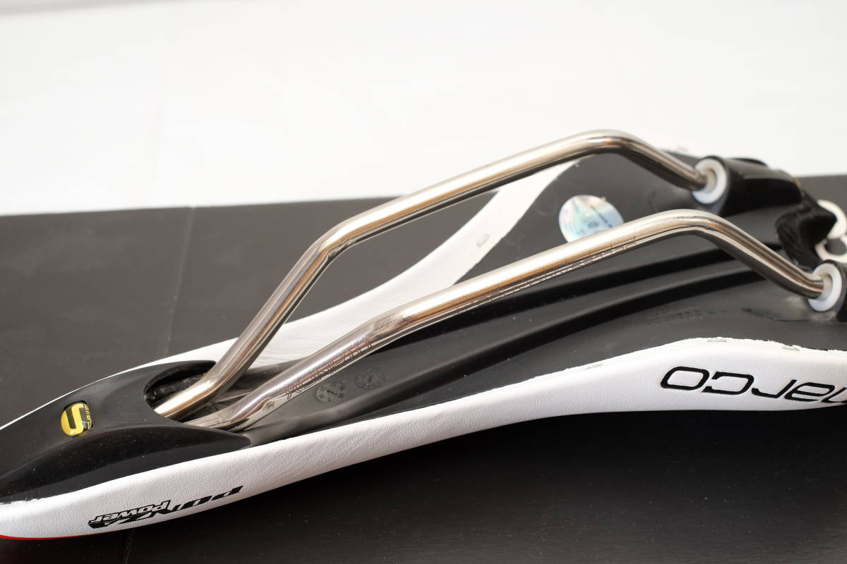 PONZA power racing 白赤 selle san marco サドル ポンザ パワー
