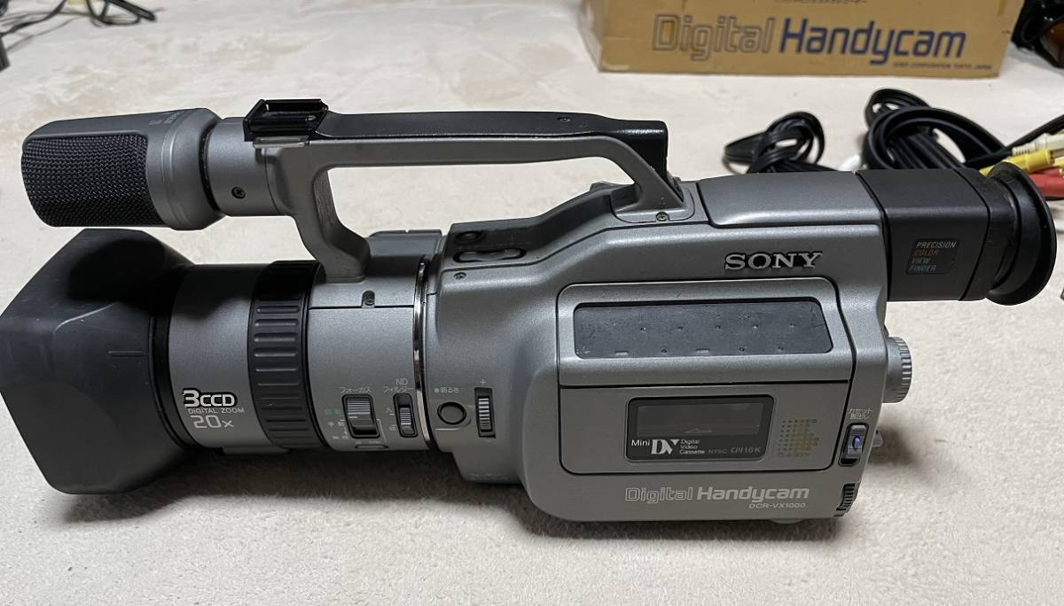 SONY DCR-VX1000 デジタルビデオカメラレコーダー ジャンク 使わないで