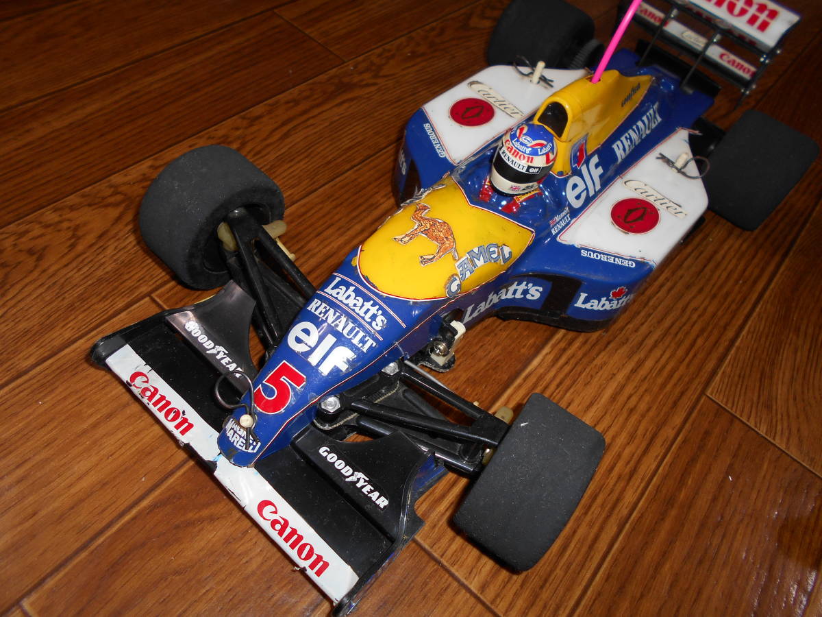 タミヤ 1/10 RC ウィリアムズ ルノー renault williams FW14 タミヤ 1