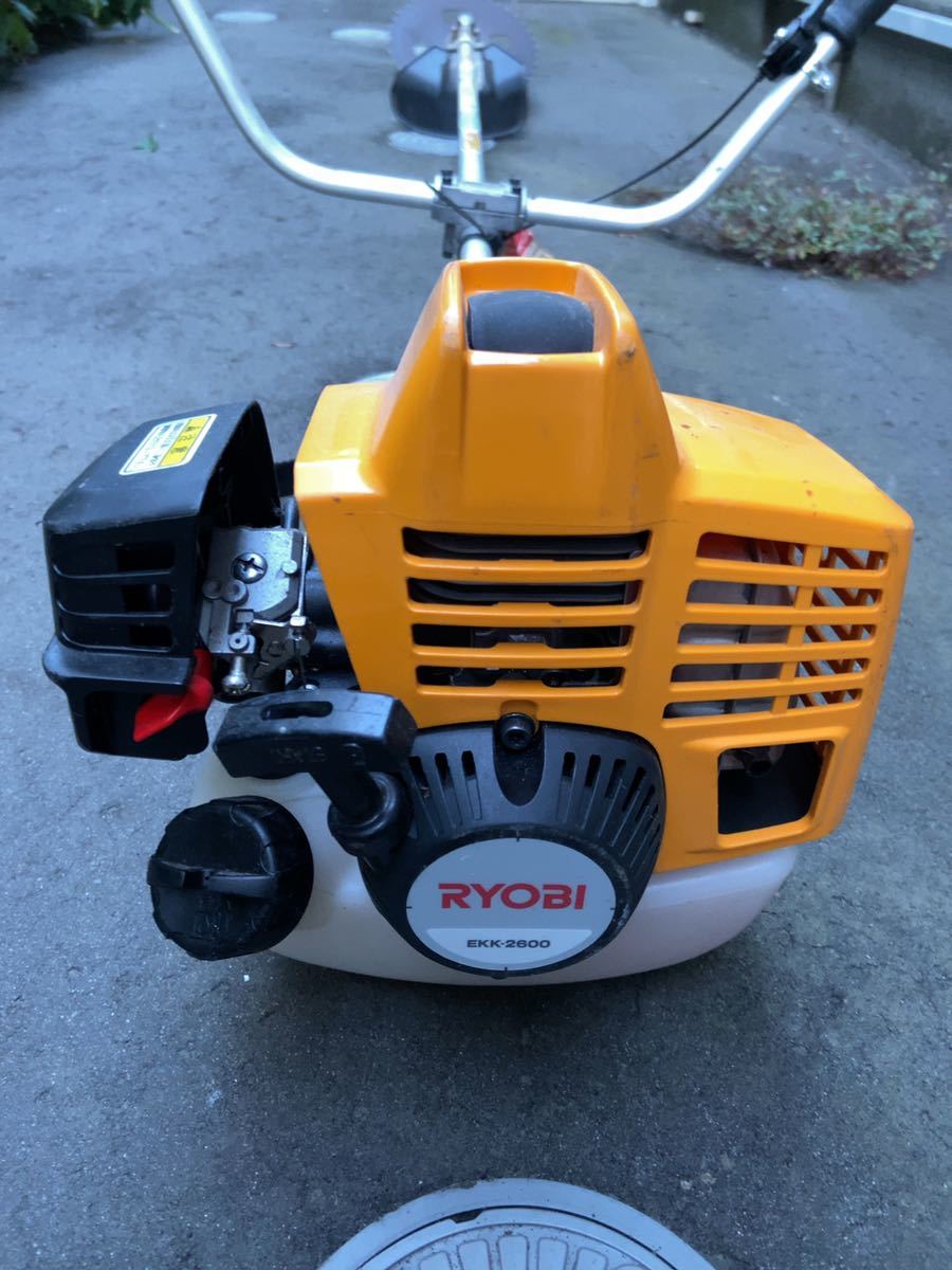 札幌引取限定 RYOBI リョービ 刈払機 EKK-2600 草刈り機 動作未確認