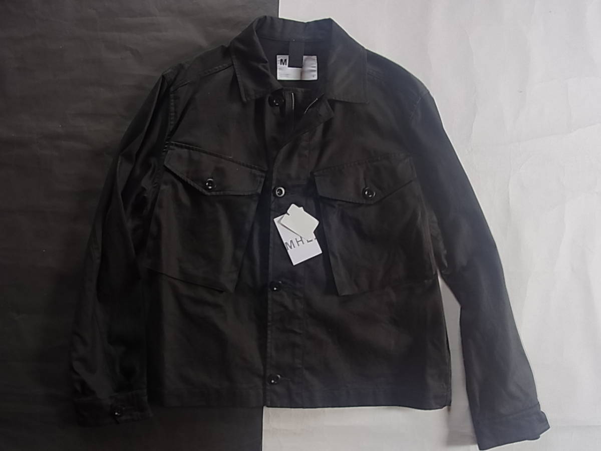 正規品，SALE ２１SSマーガレットハウエル MHL JAPANESE ブラックコットンリネンドリルブルゾン(男性用)｜売買されたオークション情報、yahooの商品情報をアーカイブ公開 - オークファン 男性用
