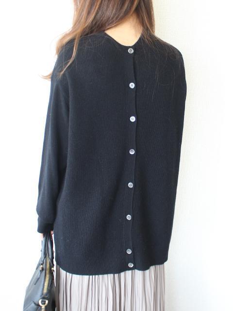 Theory luxe セオリーリュクス☆カーディガン 2way 黒 ブラック ニット Mサイズ 38 2019年製 定価31900 6400089