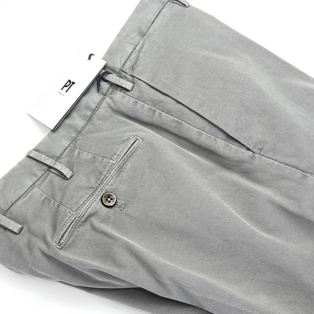 未使用品 ◆PT TORINO◆ スキニーフィットスラックス size50(実寸ウエスト88cm) TORINO PT &frasl; スキニーフィット ノープリーツ TORINO（ピーティートリノ）スラックス、モデル別完全攻略