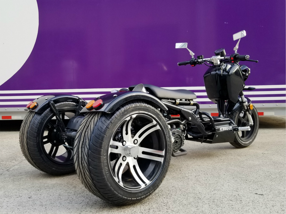 大型ズーマートライク150cc 三輪バイク 公道走行 高速可 ノーヘル二人